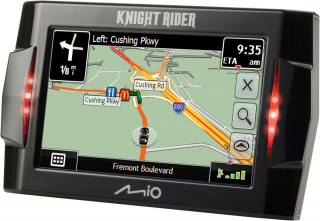 Illustration for article titled Knight Rider GPS With KITT's Voice!